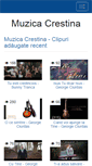 Mobile Screenshot of muzica-crestina.com
